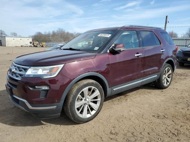 FORD EXPLORER L 2018 with VIN 1FM5K8F86JGC30304 - Photo from auction