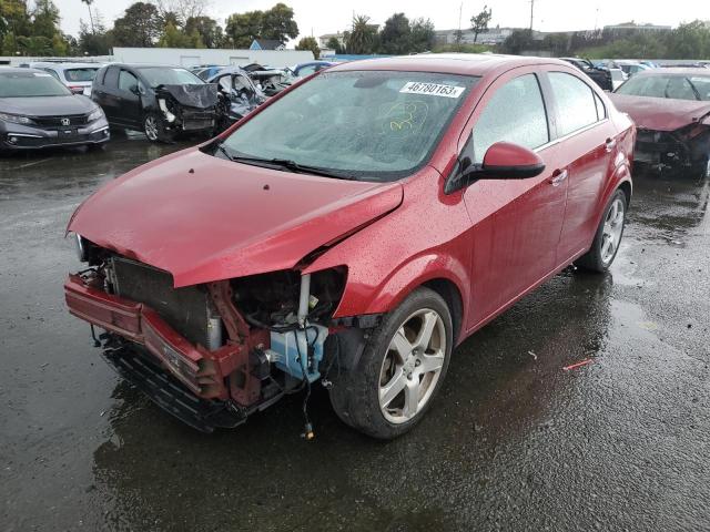 CHEVROLET SONIC LTZ 2012 with VIN 1G1JE5SH7C4130840 - Photo from auction