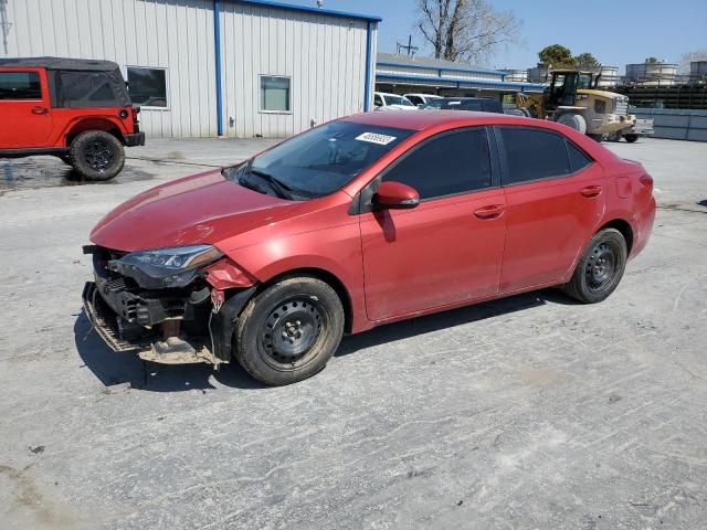 TOYOTA COROLLA L 2018 with VIN 5YFBURHE4JP824673 - Photo from auction