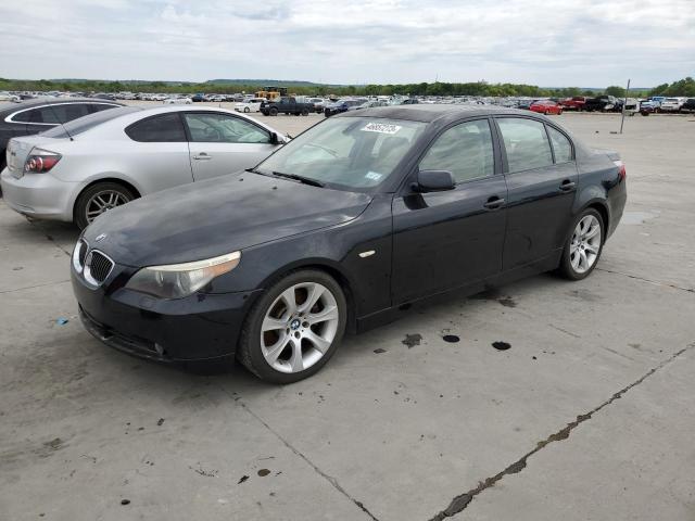 BMW 550 I 2007 with VIN WBANB53507CP03737 - Photo from auction