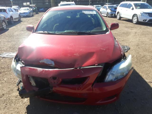 Photo 5 from auction – 2009 TOYOTA COROLLA BA with VIN 1NXBU40E79Z011935