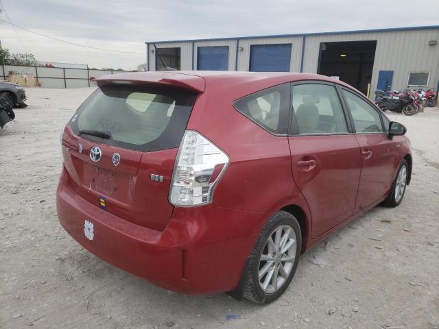 Photo 3 from auction – 2012 TOYOTA PRIUS V with VIN JTDZN3EU8C3155601