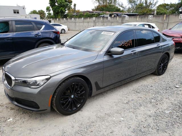 BMW 740 I 2019 with VIN WBA7E2C50KB454613 - Photo from auction