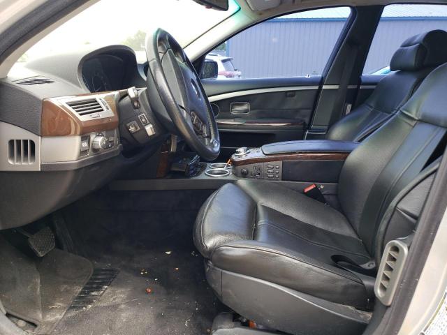 Photo 7 from auction – 2007 BMW 750 with VIN WBAHN83577DT65835