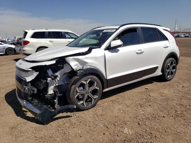 KIA NIRO EX 2023 with VIN KNDCR3LE6P5077772 - Photo from auction