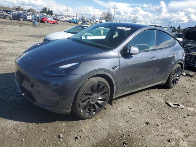 TESLA MODEL Y 2022 with VIN 7SAYGDEF7NF484196 - Photo from auction