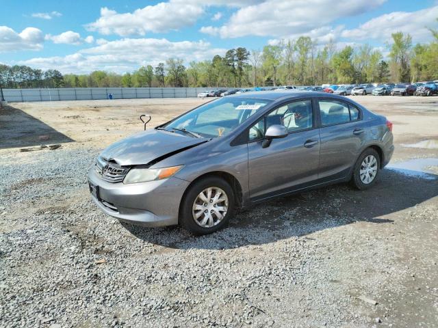 HONDA CIVIC LX 2012 with VIN 19XFB2F51CE046340 - Photo from auction