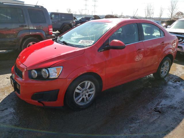 CHEVROLET SONIC LT 2015 with VIN 1G1JC5SH8F4201747 - Photo from auction