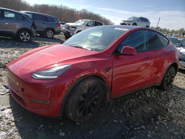 TESLA MODEL Y 2021 with VIN 5YJYGDEE9MF293978 - Photo from auction