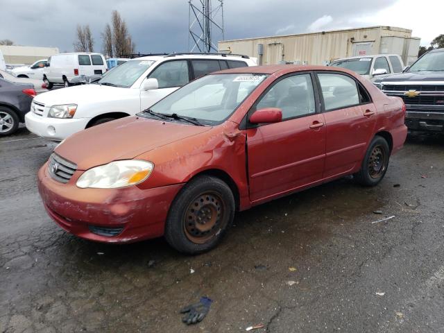 TOYOTA COROLLA CE 2003 with VIN JTDBR32E632016561 - Photo from auction
