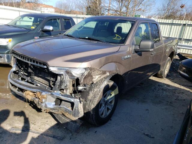 FORD F150 SUPER 2018 with VIN 1FTEX1CB1JKF17446 - Photo from auction