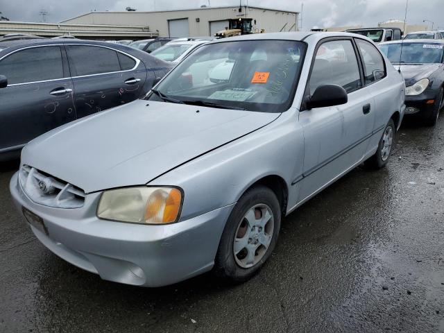 Photo 1 from auction – 2002 HYUNDAI ACCENT L with VIN KMHCF35G72U207253