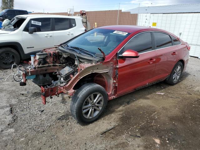 HYUNDAI SONATA SE 2017 with VIN 5NPE24AF2HH562202 - Photo from auction