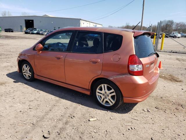 Photo 2 from auction – 2007 HONDA FIT S with VIN JHMGD38617S065370