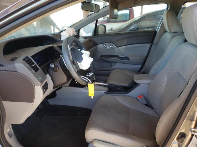 Photo 7 from auction – 2012 HONDA CIVIC LX with VIN 19XFB2F50CE061136
