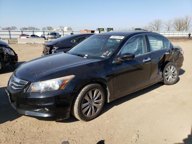 HONDA ACCORD EXL 2011 with VIN 1HGCP3F83BA021866 - Photo from auction
