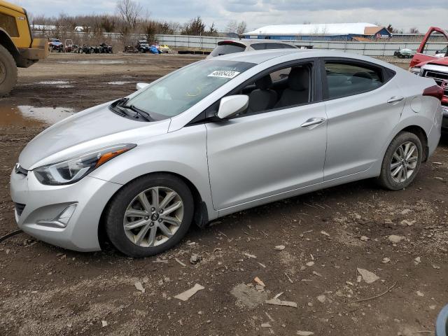 HYUNDAI ELANTRA SE 2016 with VIN 5NPDH4AE2GH717265 - Photo from auction