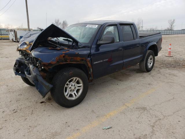 Photo 1 from auction – 2002 DODGE DAKOTA QUA with VIN 1B7HG38N02S536678