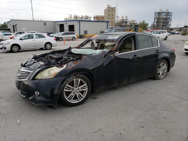 INFINITI G37 BASE 2012 with VIN JN1CV6AP1CM620403 - Photo from auction