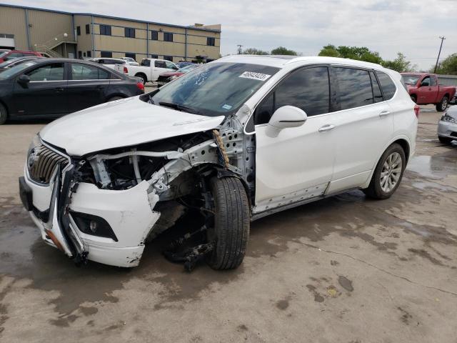 BUICK ENVISION E 2018 with VIN LRBFX1SA1JD028075 - Photo from auction