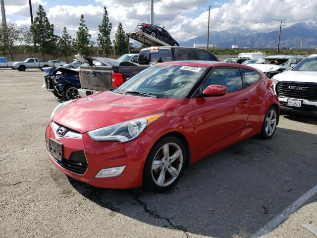 HYUNDAI VELOSTER 2014 with VIN KMHTC6AD8EU201259 - Photo from auction