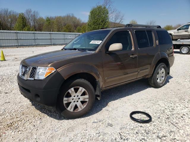NISSAN PATHFINDER 2005 with VIN 5N1AR18U35C724449 - Photo from auction