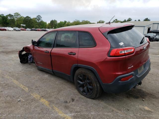 Photo 2 from auction – 2014 JEEP CHEROKEE S with VIN 1C4PJMAB4EW252583