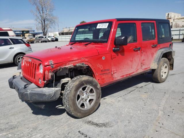Photo 1 from auction – 2016 JEEP WRANGLER U with VIN 1C4BJWKG9GL275734