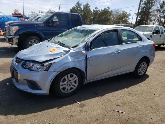 CHEVROLET SONIC LS 2017 with VIN 1G1JB5SG3H4149389 - Photo from auction