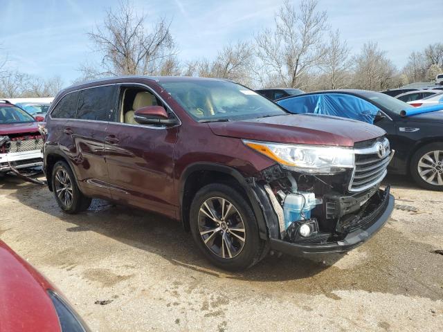 Photo 4 from auction – 2016 TOYOTA HIGHLANDER with VIN 5TDJKRFH4GS353395