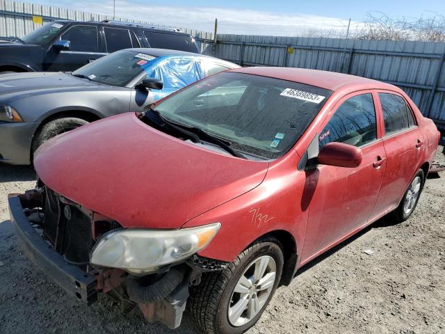 TOYOTA COROLLA BA 2010 with VIN 1NXBU4EE6AZ189719 - Photo from auction