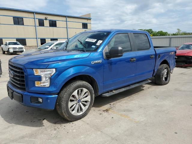 FORD F150 SUPER 2017 with VIN 1FTEW1CF1HKE49696 - Photo from auction