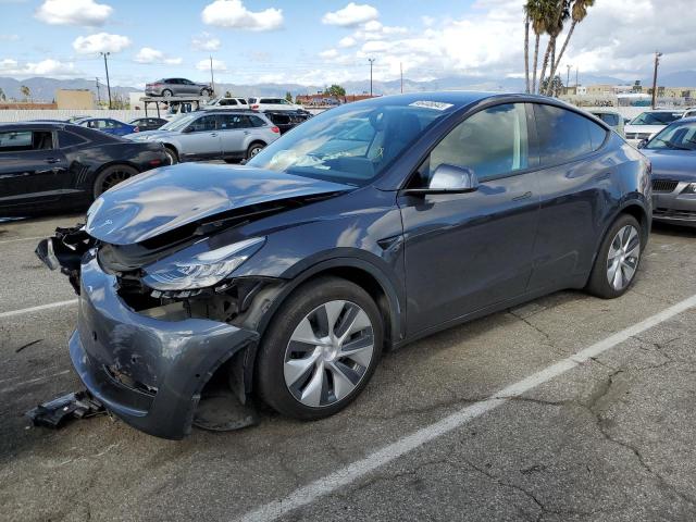TESLA MODEL Y 2021 with VIN 5YJYGDEE0MF078618 - Photo from auction