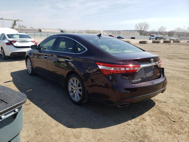 Photo 2 from auction – 2013 TOYOTA AVALON BAS with VIN 4T1BK1EB6DU024235