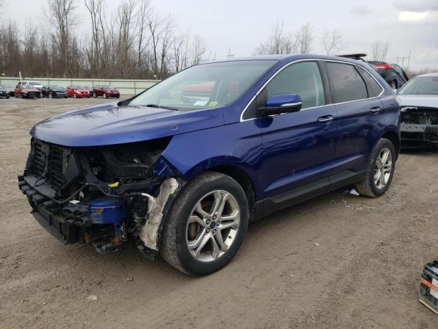 FORD EDGE TITAN 2015 with VIN 2FMTK3K97FBB29411 - Photo from auction