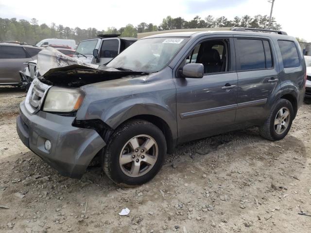 HONDA PILOT EXL 2011 with VIN 5FNYF3H59BB004345 - Photo from auction