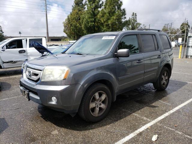 HONDA PILOT EXL 2011 with VIN 5FNYF3H58BB016955 - Photo from auction