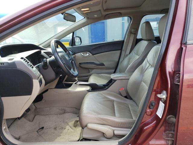 Photo 7 from auction – 2012 HONDA CIVIC EXL with VIN 2HGFB2F90CH566988
