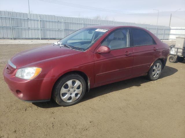 KIA SPECTRA LX 2005 with VIN KNAFE121755043510 - Photo from auction
