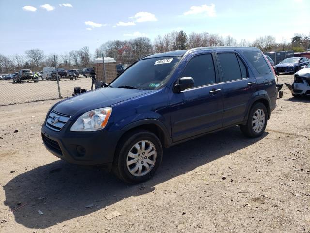 HONDA CR-V EX 2005 with VIN SHSRD78805U343147 - Photo from auction