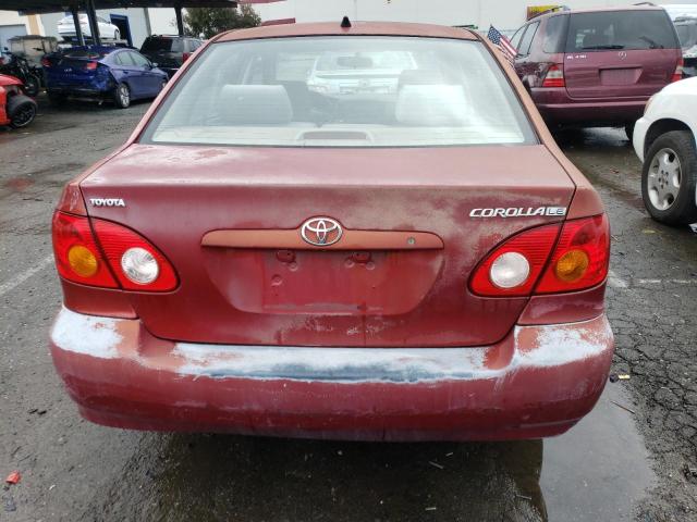 Photo 6 from auction – 2003 TOYOTA COROLLA CE with VIN JTDBR32E632016561