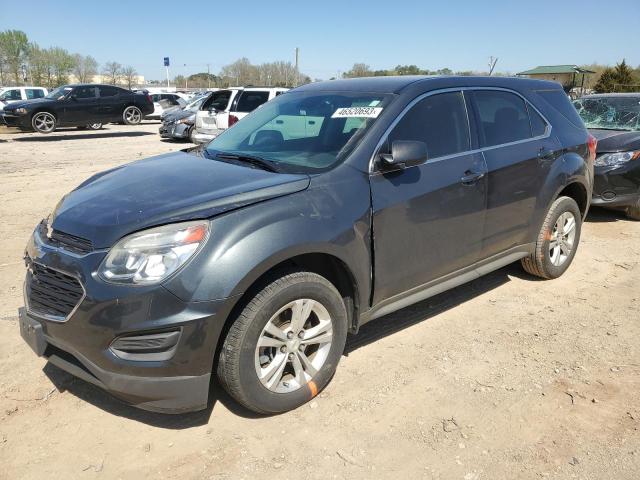 CHEVROLET EQUINOX LS 2017 with VIN 2GNALBEK8H1568313 - Photo from auction