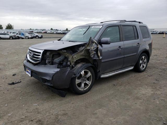 HONDA PILOT SE 2015 with VIN 5FNYF4H33FB010359 - Photo from auction