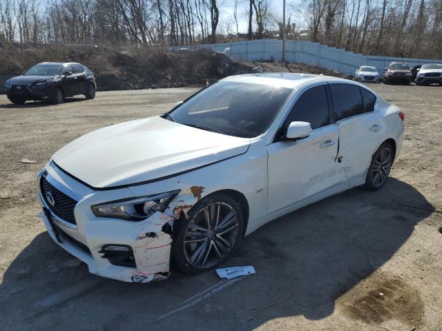 INFINITI Q50 BASE 2017 with VIN JN1CV7AR0HM680557 - Photo from auction
