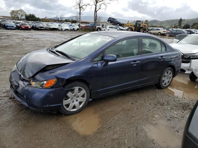 HONDA CIVIC LX 2007 with VIN JHMFA16587S004438 - Photo from auction