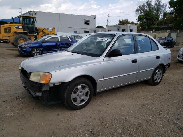 Photo 1 from auction – 2002 HYUNDAI ACCENT GL with VIN KMHCG45CX2U342503