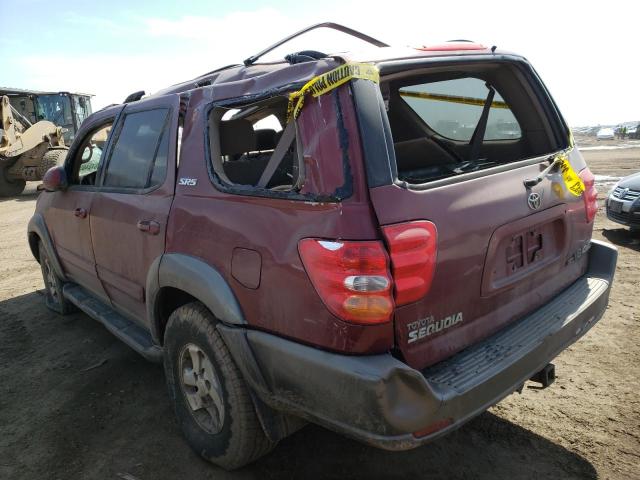 Photo 2 from auction – 2003 TOYOTA SEQUOIA SR with VIN 5TDBT44A33S153161