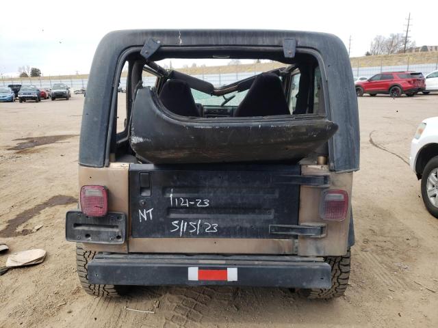 Photo 6 from auction – 2000 JEEP WRANGLER / with VIN 1J4FA49S6YP751698
