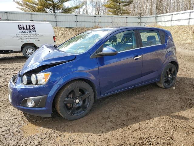 CHEVROLET SONIC LTZ 2013 with VIN 1G1JE6SB2D4227883 - Photo from auction