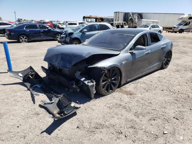 TESLA MODEL S 2013 with VIN 5YJSA1CG1DFP14800 - Photo from auction
